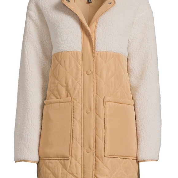 ⚡️Jason Maxwell Women’s Mixed Media Jacket with Hood (Size 3X - Picture 1 of 4